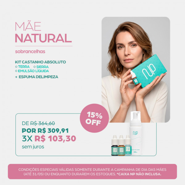 KIT MÃE NATURAL 